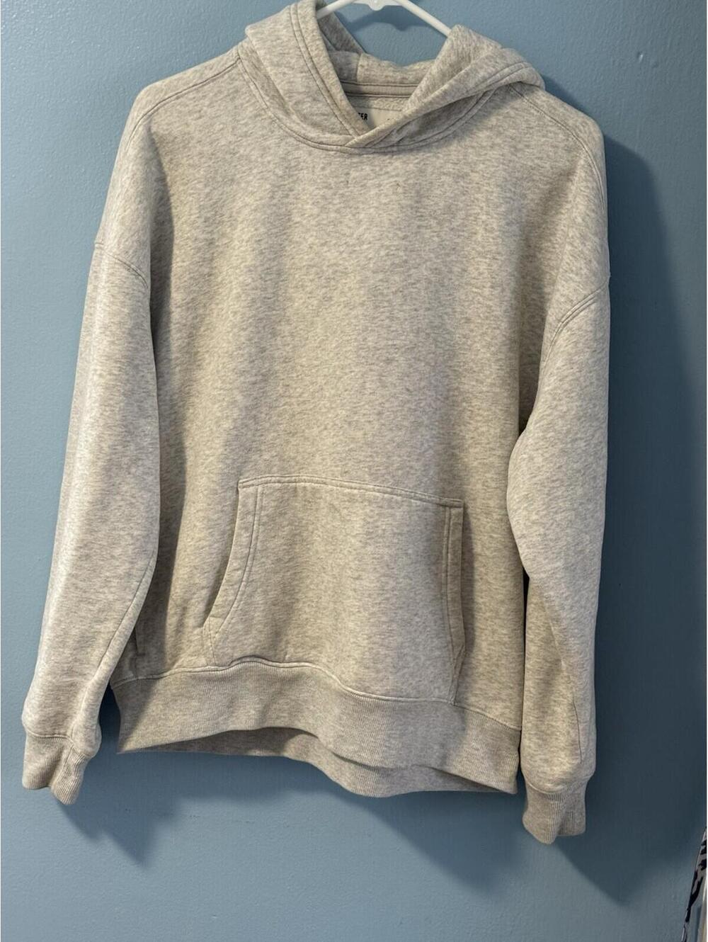Holliester Kids Hoodie , Small , Gray